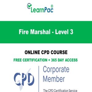 Fire Marshal Training - Level 3 - Online CPD Training Course