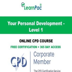 Your Personal Development - Level 1 - Online CPD Training Course